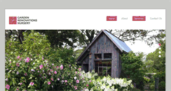 Desktop Screenshot of gardenrenovationsnursery.com