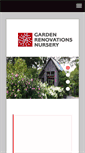 Mobile Screenshot of gardenrenovationsnursery.com