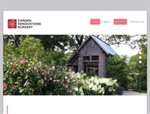 Tablet Screenshot of gardenrenovationsnursery.com